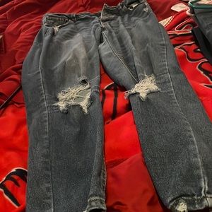 Blue Jeans with holes